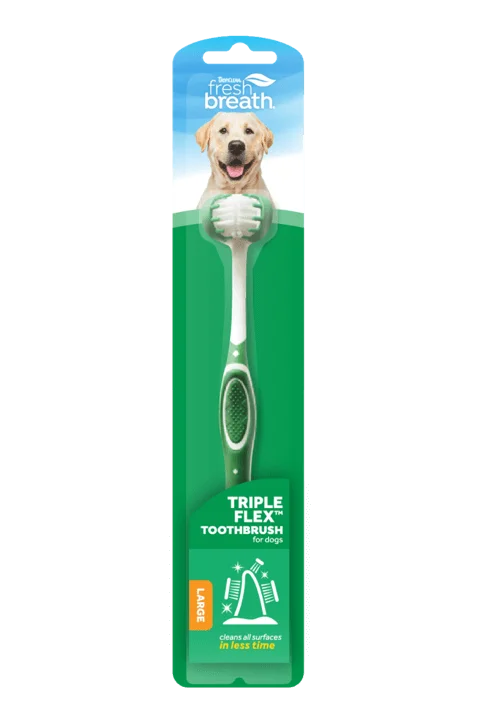 Зубна щітка TripleFlex, Для собак великих порід, М