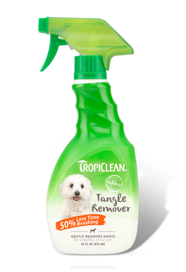 Засіб Tangle Remover, для розплутування ковтунів, Для собак та котів, 473 мл